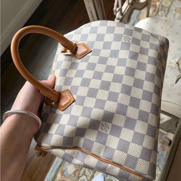 Louis Vuitton Classic Speedy 25 Damier Azur - Picture 8 of 10